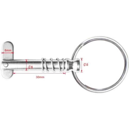 2pcs Marine Grade Stainless Steel Boat Quick Release Pin - Marine Hardware Deck Hinge Replacement, Boating Deck Hardwares