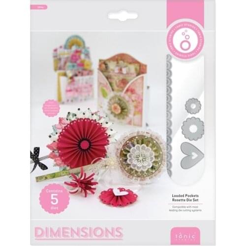 2021 AliliArts Metal Cutting Dies Rosette Set diy Scrapbooking Photo Album Decorative Embossing PaperCard Crafts Die