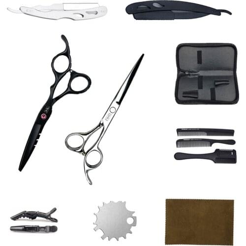 6" 17cm 440C stainless Salon Hair Scissors Thinning Scissors Hairdressing Scissors Barber shop thinning scissors