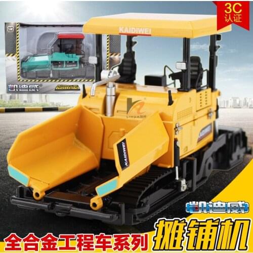 Free Shipping new KDW 1:40 die-cast engineering car model PAVER with AR card in box cool toy best gift for children