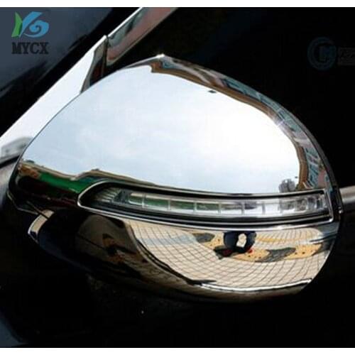 ABS Rearview Side Mirror Cover Trim For kia Sportage 2011 2012 2013 2014 2015