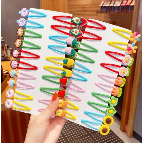 Children hairpin side BB girl baby girl hair bang clip hair tire broken clip clip hairpin head decoration