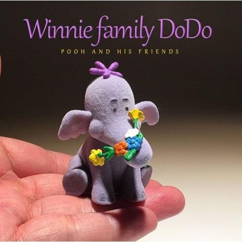 Disney Winnie the Pooh Lumpy elephant 5cm Action Figurine Collection Toys model kids room Decoration for children gifts