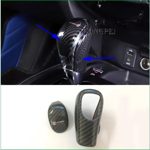 FOR Nissan Sentra AT 2016-2019 GEAR SHIFT LEVER GEAR SHIFT KNOB TRIM STICKER COVER MOLDING CAR STYLING AUTO Accessories LHD Car