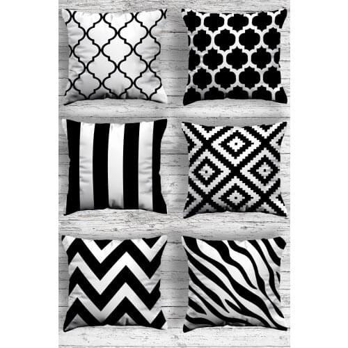 Home Premium Decorative 6 Piece Pillow decorate Case With Hand Knitted Handmade 2021 New High Pillow Quality Home Decoration Sofa Seat