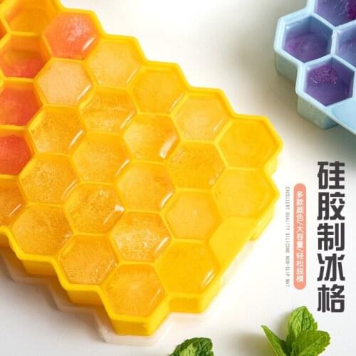 Ice Ball Maker Maker Silicones Ice Mould Honeycomb Ice Cube Tray Magnum Silicone Mold Forms Food Grade Mold for Whiskey Cocktail