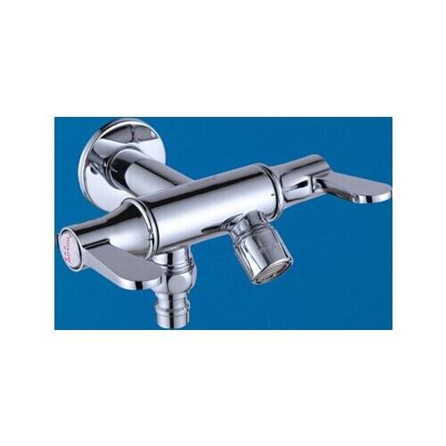 Dual use washing machine mop pool brass faucet 8375