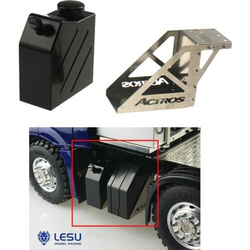 LESU 1/14 AdBlue DEF Metal Tank Model for RC Tractor Truck Tamiya Benz 1851 TH02336-SMT3