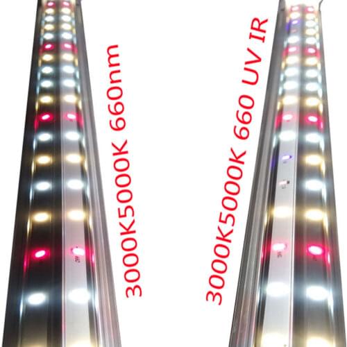 Phytolamp for Plants Samsung Lm301h 3000-6500K Uv Ir 60/120W T8 0.3M Tube Kit Custom Match for Quantum Board Side Fill Light