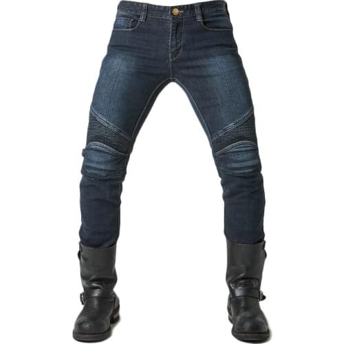 High-quality wear-resistant drop-resistant pants motorcycle riding jeans casual Aramid pants with 4PADS protective gear