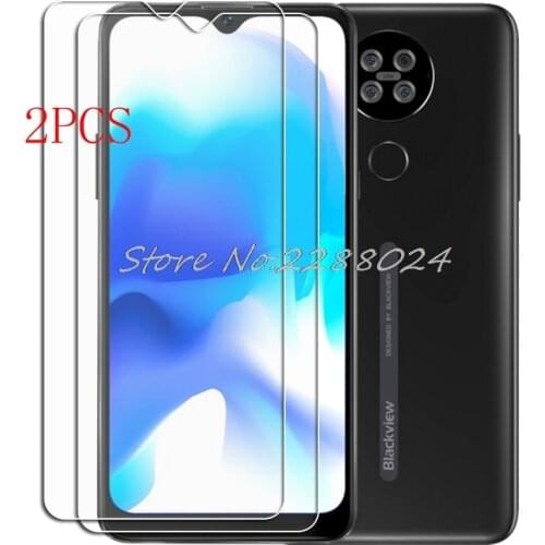 2PCS FOR Blackview A80 A80s High HD Tempered Glass Protective On BlackviewA80s Blackview A80 Screen Protector Film