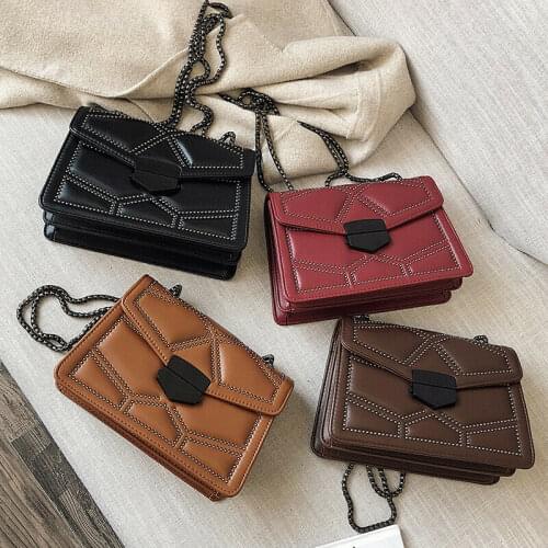 2021 Hot Womendesigner Crossbody Bag Luxury Handbag Leatherchain Messenger Shoulder Bag Versatile Seeing Off Friends Gift