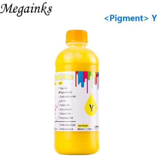 500ML Waterproof Refill Pigment Ink for HP 100 500 510 800 5500 T610 T770 T790 T1100 T1120 T1200 T1300 T2300 Z2100 Z3100 Z5200