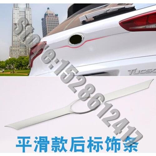 ABS CHROME FRONT+REAR HOOD BONNET GRILL LIP MOLDING COVER TRIM BAR GARNIS Car Styling for Hyundai Tucson 2015-2020
