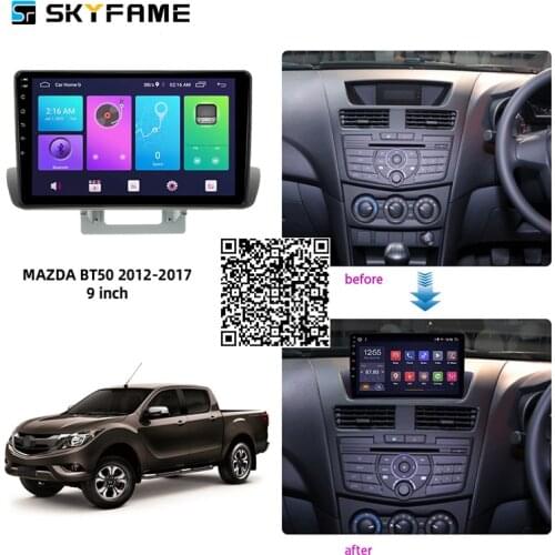 SKYFAME 4+64G Car Radio Stereo For Mazda BT 50 BT50 2012-2018 Android Multimedia System GPS Navigation DVD Player