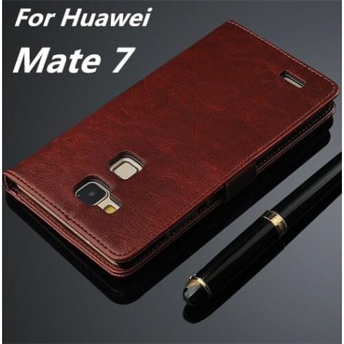 For Fundas Huawei Mate 7 High Quality Flip Cover Case Magnetic Pu Leather Holster For Huawei Ascend Mate 7 Shell Capa AZNS