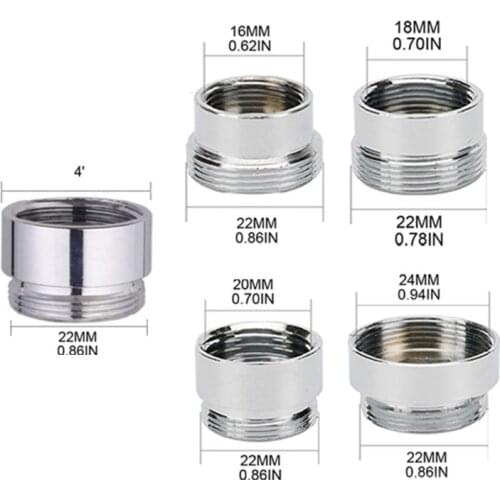Brass Faucet Adapter Water Purifier Aerator Connector Kitchen Bathroom Tap Accessory Brass Faucet Adapter Water Purifier Aerator