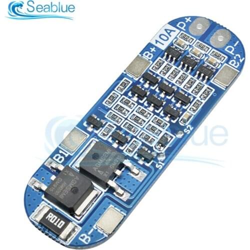 3S 10A 11.1V 12V 12.6V Lithium Battery Charger Protection Board Module for 18650 Li-ion Lipo Battery Cells BMS 3.7V