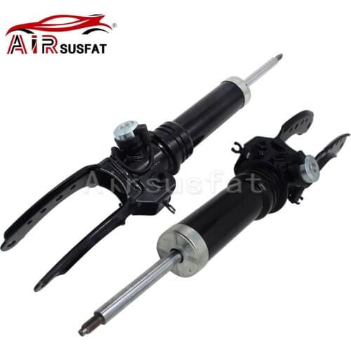 2pcs For Audi Q7 For VW Touareg For Porsche Cayenne Front Air Shock Spring Core Pneumatic Suspension Strut 7L8616040D 7L8616039D