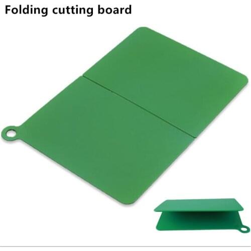 Useful Plastic Chopping Blocks Non-slip Chopping Board Folding Cutting Board Portable Kitchen Board Flexible Camping Cooking Mat