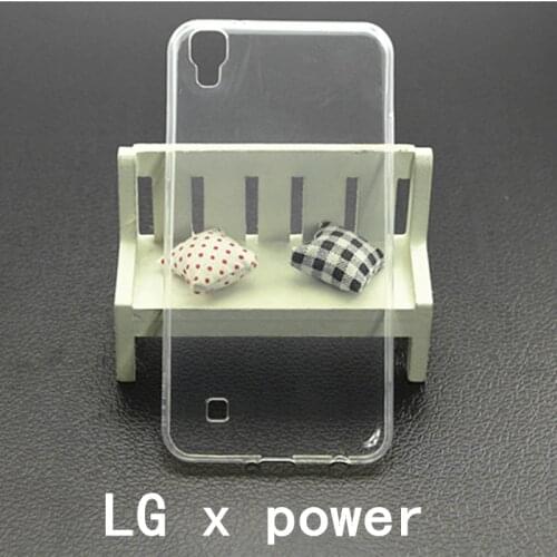Phone Case For LG X power/K220DS/K220/LS755/US610/K450/K220 5.3-inch High Quality Transparent TPU Soft Silicone Back Skin Cover