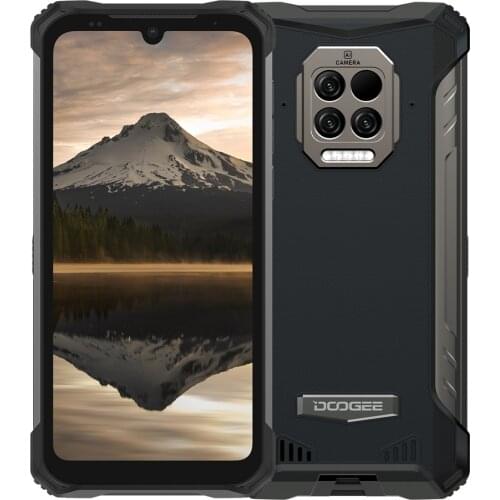 DOOGEE S86 Pro 128GB ROM 8GB RAM Rugged Smartphone Android 10 Helio P60 Octa Core 6.1" Screen 16MP Infrared Thermometer 8500mAh