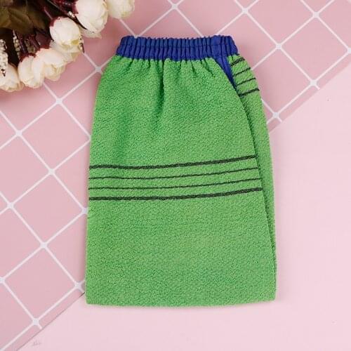 1 Pc Shower Spa Exfoliator Two-sided Bath Glove Body Cleaning Scrub Mitt Rub Dead Skin Removal Massage Glove