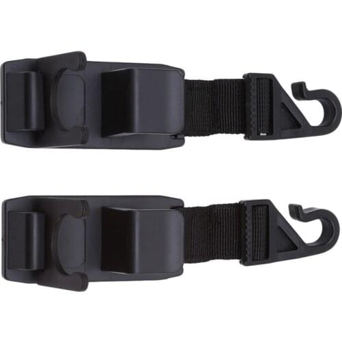 1Pc Car Portable Seat Hanger Purse Bag Holder Hook Headrest Auto Rear Racks Hook