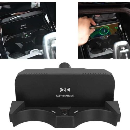 15W Wireless Car Charger 18W QC3.0 USB Interface Fast Charging Tool Fit for X1 / X2 -2021 Car Accessories