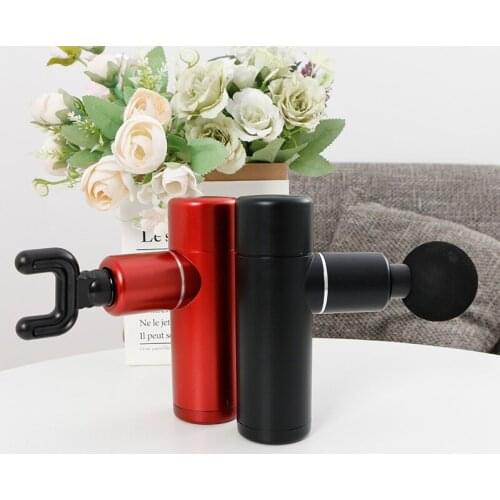 2021 High Quality New Design Brushless Low Sound Vibration Mini Muscle Gun Massager