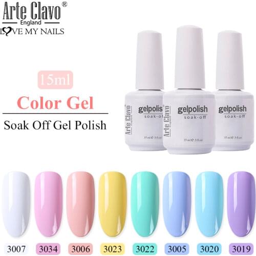 Arte Clavo Glitter Gel Polish For Nails