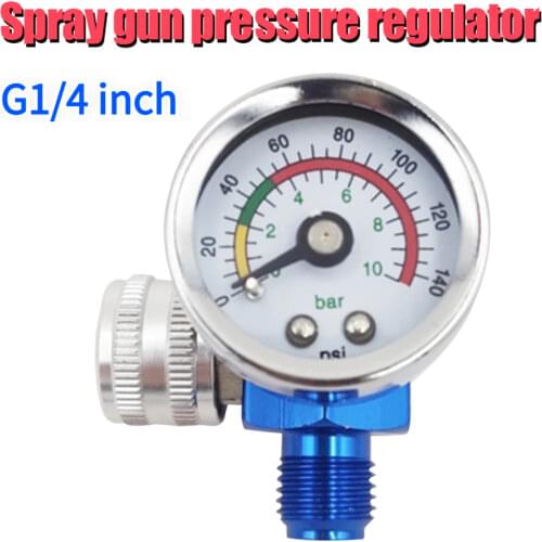 G1/4 inch Spray Gun Adjust Air Pressure Regulator Gauge Car Auto Repair Painting Tool Spray Gun Accessories Pneumatic Tools