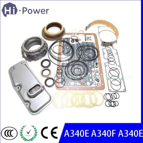 A340H A340E Rebuild Kit Automatic Transmission Overhaul Filter Kit Set Gaskets For Toyota A340F A340