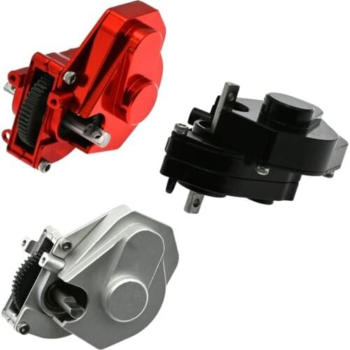 RC Gear Box RC Monster Truck Spare Parts Gear Box Transmission Case Replacement Accessories for 1/24 Axial SCX24 90081 RC Car