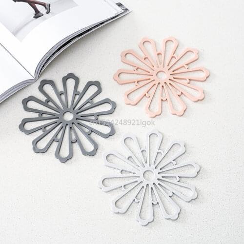 Creative Insulation Bowl Mat Thicken Plate Mat KitchenPot Mat HouseholdNon-slip Anti-scalding Hot Water Coaster Flower Table Mat
