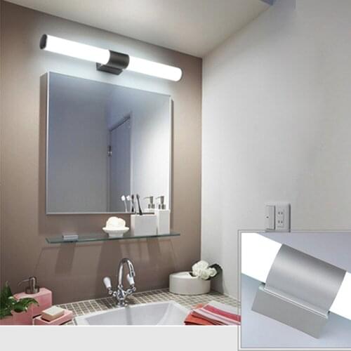 Wall Lamp Led Mirror Light Waterproof LED Tube 12W 16W 22W 85-265V Modern Acrylic Wall Light Bathroom Lighting