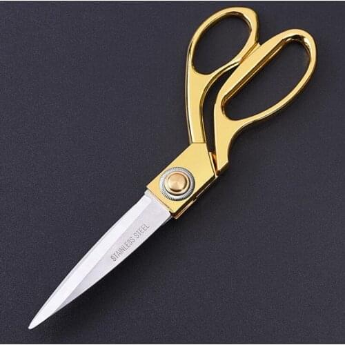 Cutting Scissors Tailor Dressmaker Scissors For Sewing Needlework Cross Stitch Professional Stainless Steel Shears Scissors DIY