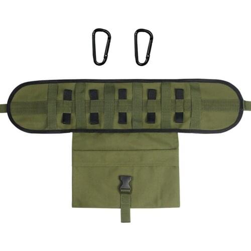 Camping Outdoor Portable Canvas Tableware Storage Camping Cookware Storage Hanging Bag Storage Bag