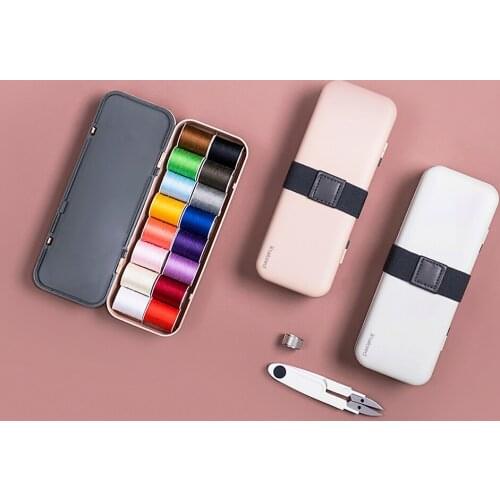 Portable Travel Household Sewing Kits make quick sewing fixes with cute compact case