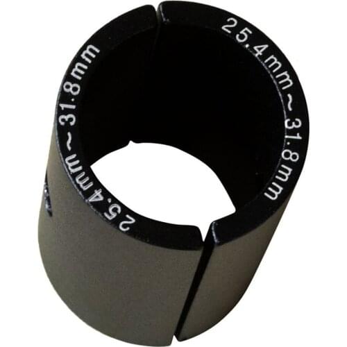 25.4mm To 31.8mm Stem Shim Adaptor Black/Blue Handle Bar Handlebar Shim
