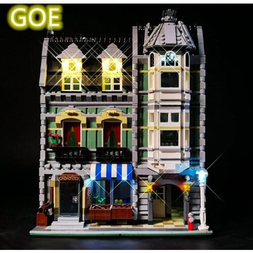 LED Light Kit For Lego 10185 Compatible With Green Grocer(Only LED Light included)