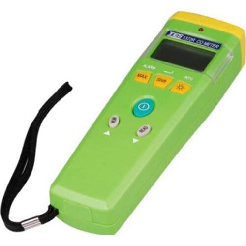TES-1372R CO Meter Automatic Sensor Zeroing Upon Start-up ,Alarm Level Setting,Manual Data Memory and Read Function (99Sets)