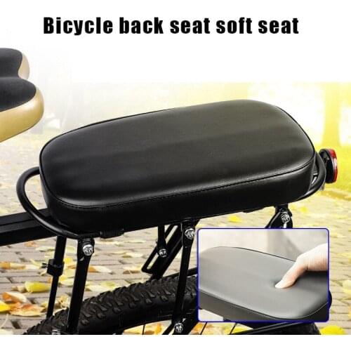 Universal Soft Bicycle Rear Seat Cushion Bike Carrier Children Back Seat Seat Pad Easy to Install SAL99