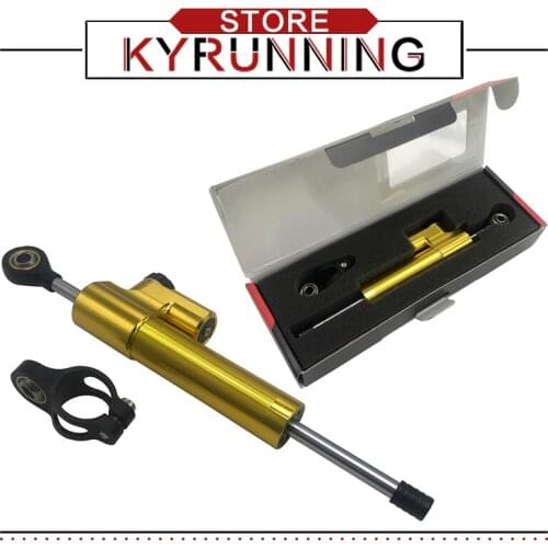 Universal For CBR650R CB650R cb r 650r Motorcycle Damper Steering CNC Aluminum Stabilizer Moto Linear Safety Control Accessories