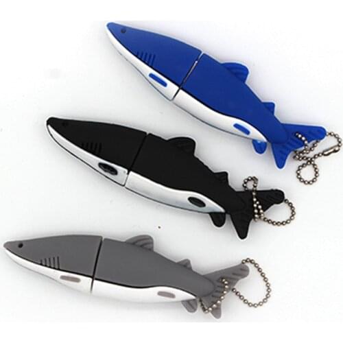 Pendrive Usb Flash Drive 128gb 64gb 32gb 16gb 8gb 4gb Usb Stick 256gb Usb 2.0 Shark Pen Drive U Disk Memory Stick Flash Disk