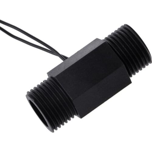 X7AB Plastic Water Flow Switch Vertical/Horizontal Water Sensor Magnetic AC 220V