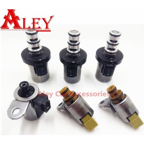 4F27E Transmission Solenoid Kit Set OEM Used Tested 6PCS