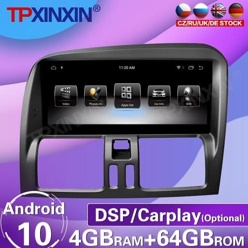 64G For Volvo XC60 2009-2017 RHD Android 10 Car Touch Screen Radio Tape Recorder Video Multimedia Player GPS Navigation Carplay