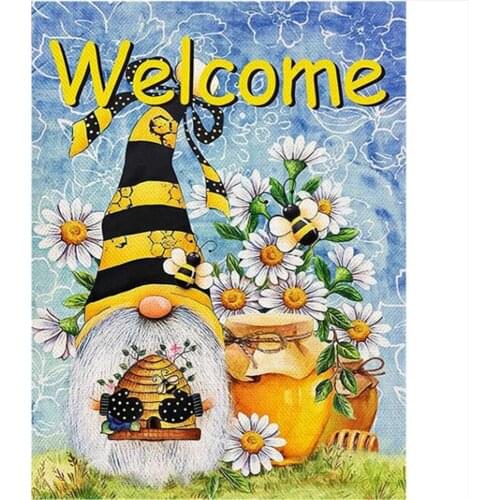 KAMY YI DIY 5D Diamond Painting Full Square Santa Claus Cartoon Diamond Embroidery Sale Christmas Mosaic Home Decoration