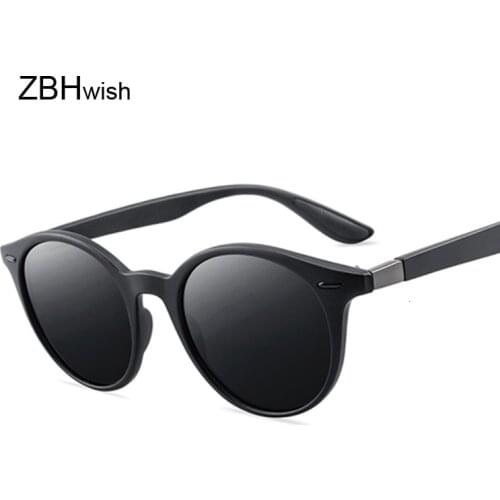 Brand Round Sunglasses Men Women Unisex Retro Vintage Design Small Sun Glasses For Men Driving Sunglass Ladies Shades